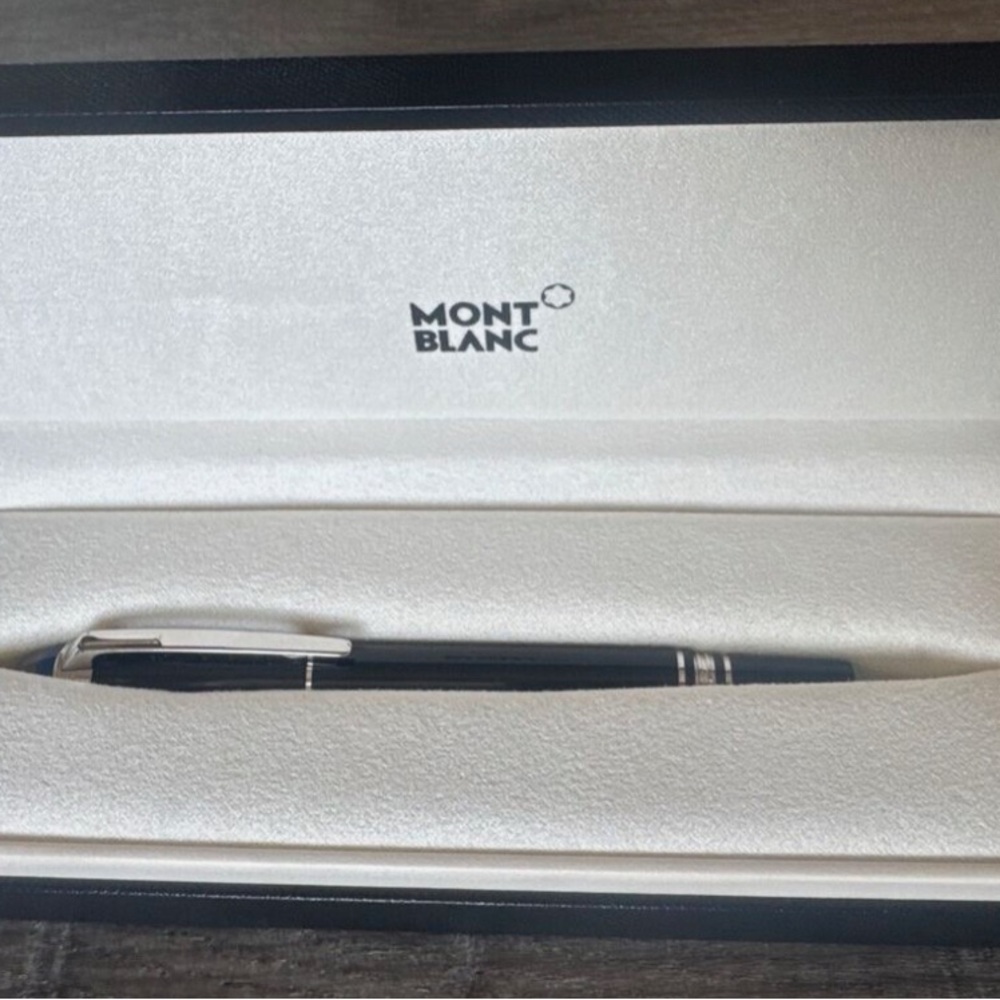 Montblanc Special Edition SkyWalker Black and Silver Resin Fountain Pen